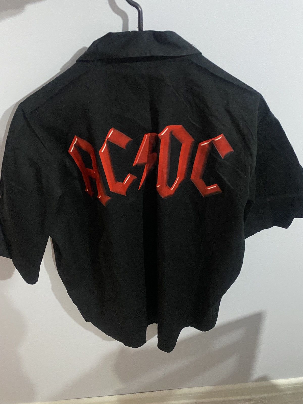 AC/DC × Band Tees × Vintage Rare shirt button up ac/dc band big logo tee y2k Size US L / EU 52-54 / 3 - 3 Thumbnail