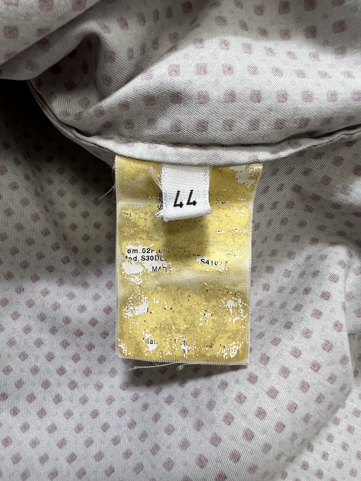 Maison Margiela Maison Margiela - Capsule Allover Print Button Up L/S Shirt Size US S / EU 44-46 / 1 - 16 Thumbnail