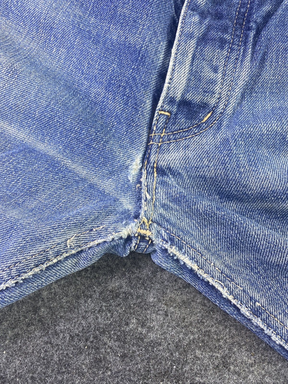 Japanese Brand Japanese Brand Domingo DMG Blue Wash Jeans-J854 Size 31" - 11 Thumbnail