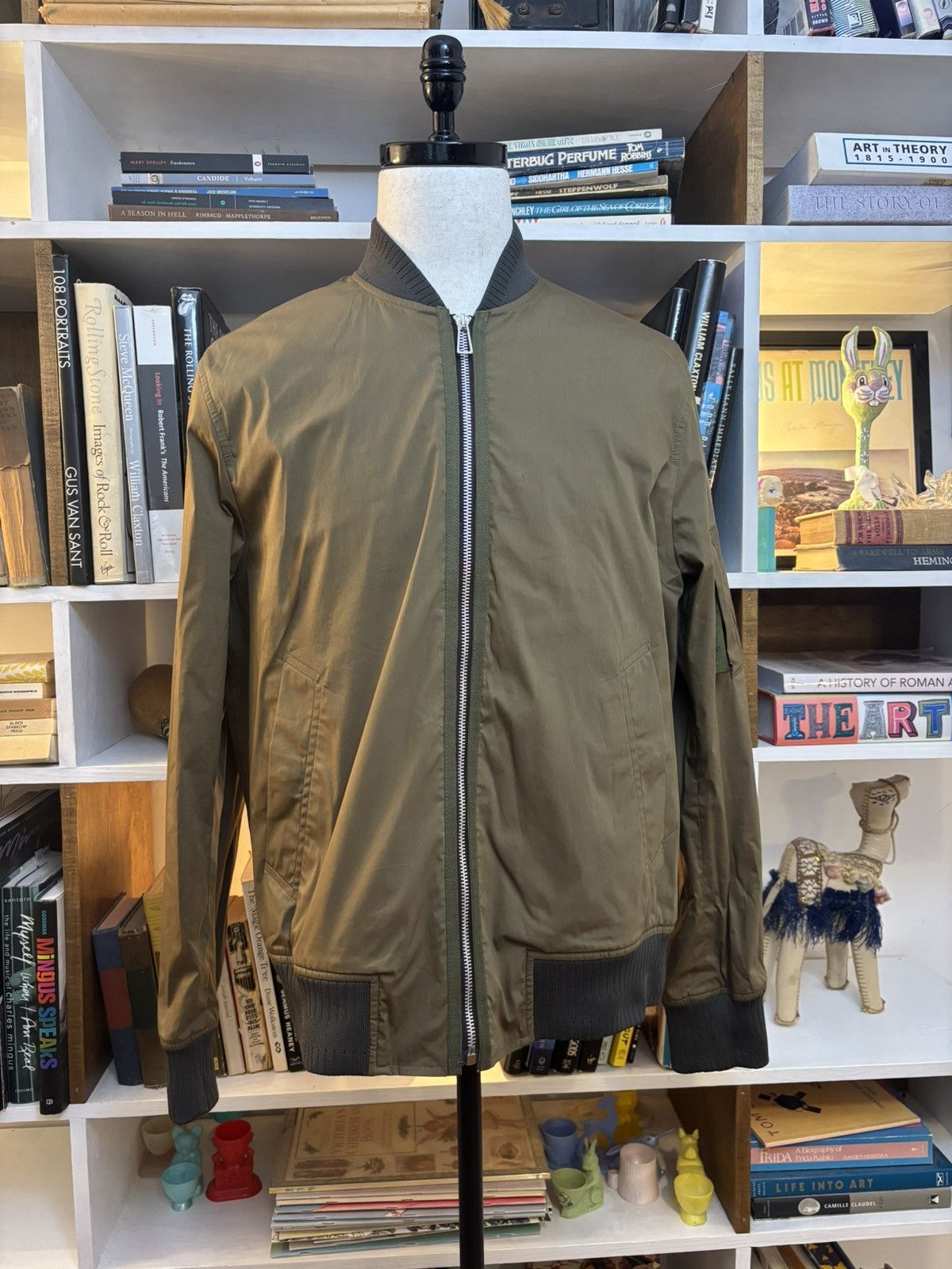 Paul Smith PS Olive Green Bomber