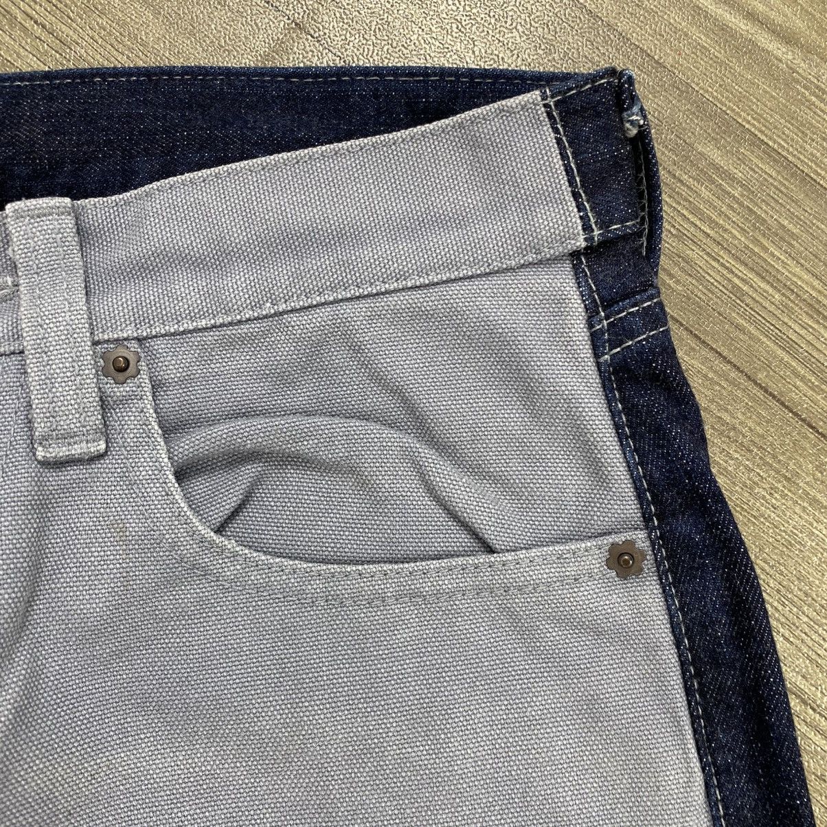 Japanese Brand Vintage Kojima Genes Japan Reconstruct Grey Denim Pants Y2K Size US 30 / EU 46 - 5 Thumbnail