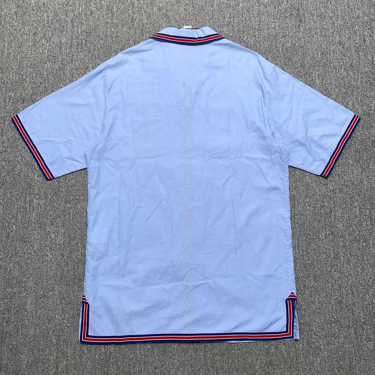 Gucci Gucci Gucci anchor embroidered short-sleeved shirt 2501-Ne Size US S / EU 44-46 / 1 - 2 Thumbnail