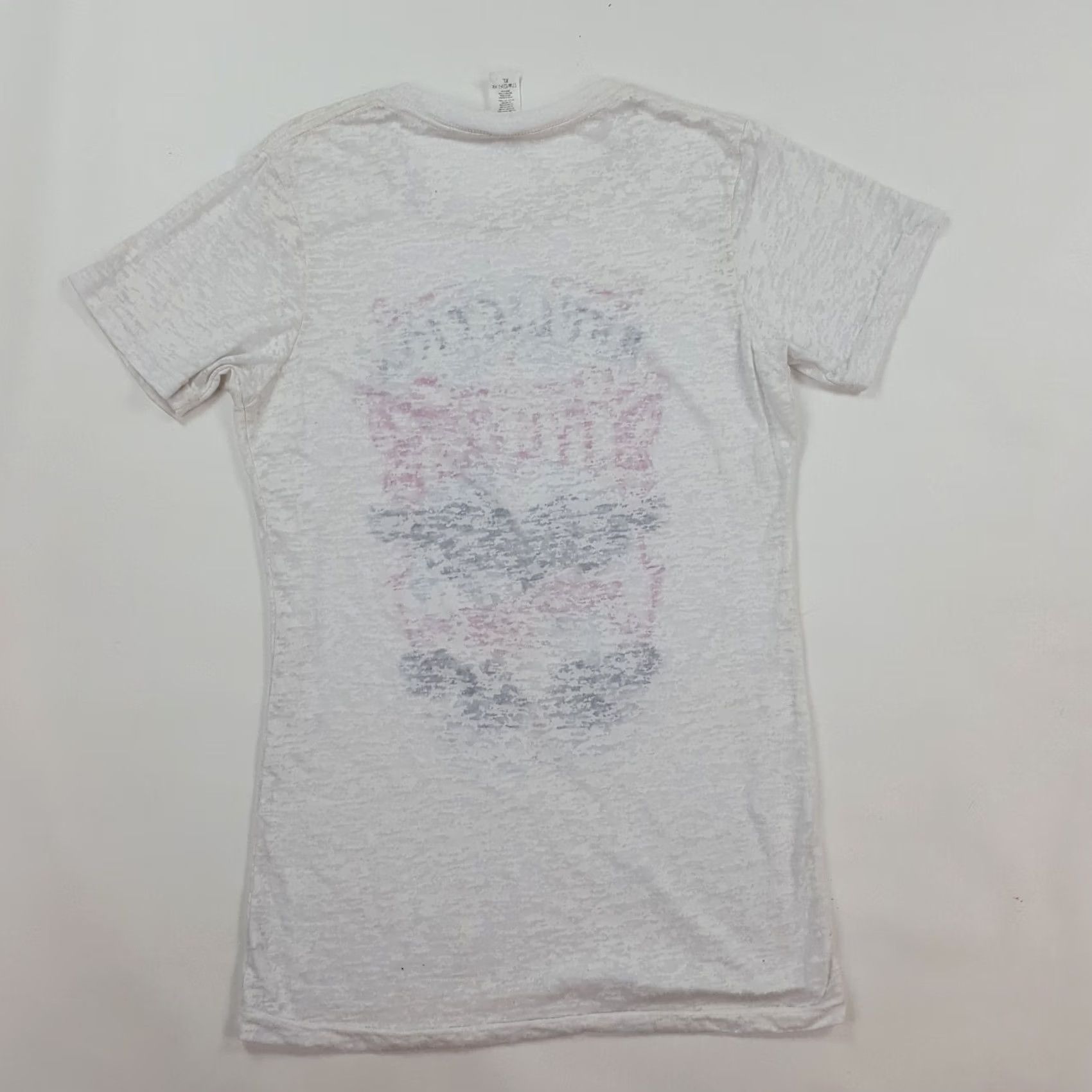 Affliction VINTAGE Affliction Angels Heart Wings Pink Women's XL Short Sleeve T Shirt Top 90s Y2K Grunge Retro Cotton Blend Size XL / US 12-14 / IT 48-50 - 5 Thumbnail
