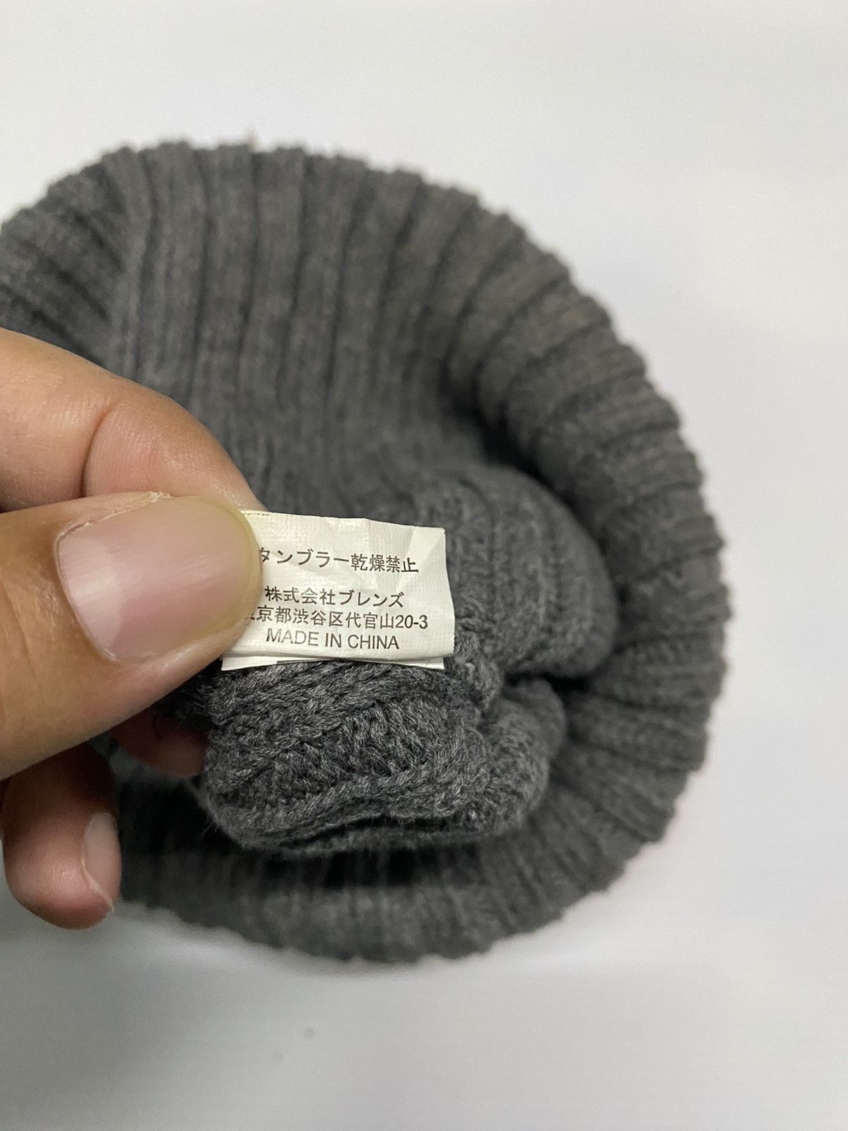 Ben Davis Ben Davis Small Patches Knitted Beanie Hat Size ONE SIZE - 5 Thumbnail