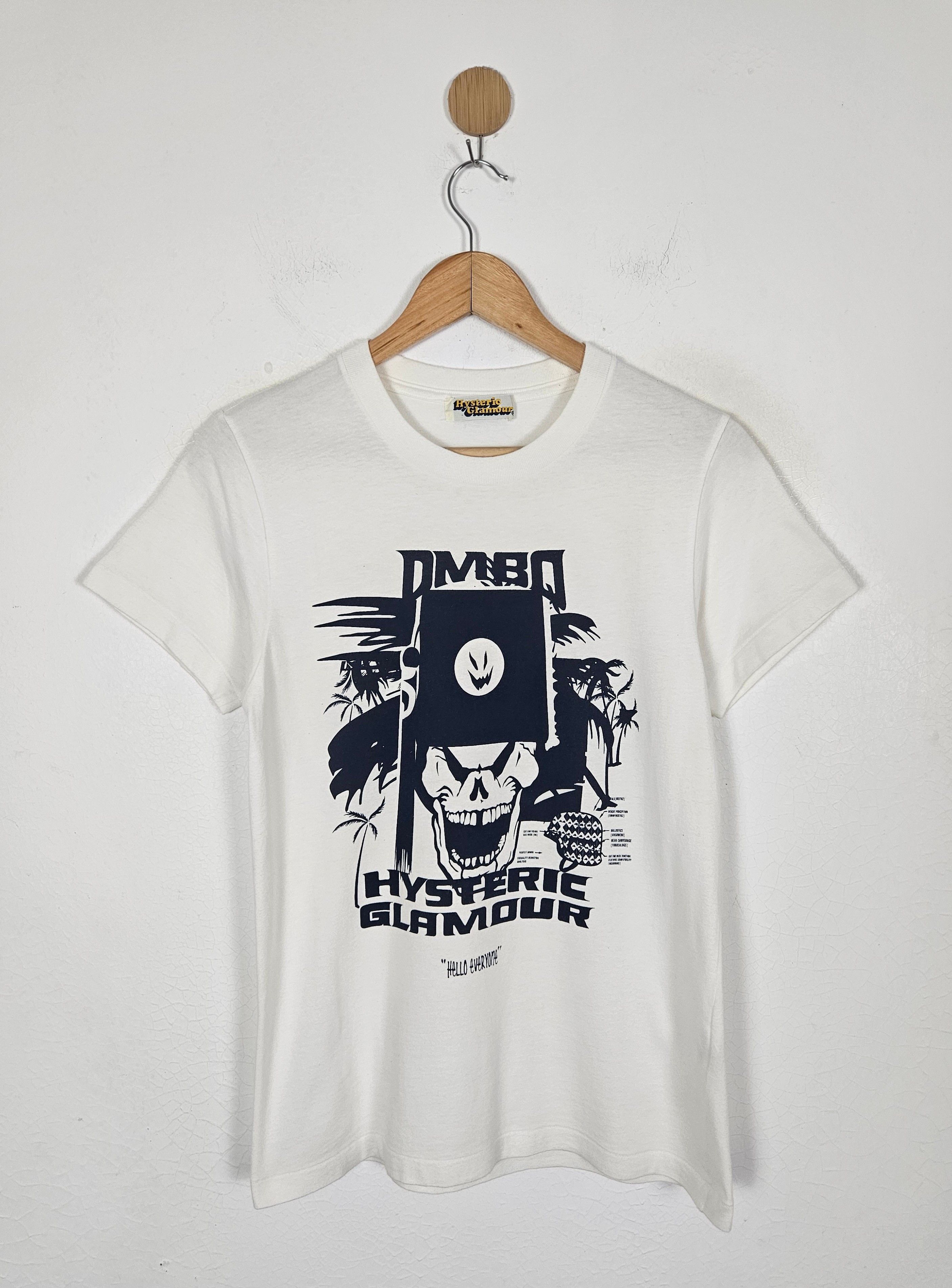 Hysteric Glamour Hysteric Glamour DMBQ tee Shirt Size US S / EU 44-46 / 1 - 1 Thumbnail