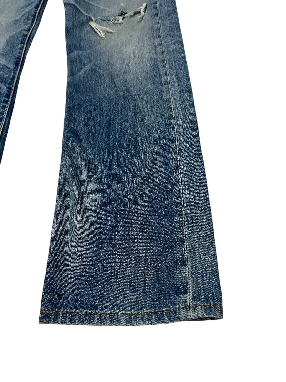 Levi's Vintage Levis 501 Distress Clawmark Jean Size US 28 / EU 44 - 5 Thumbnail
