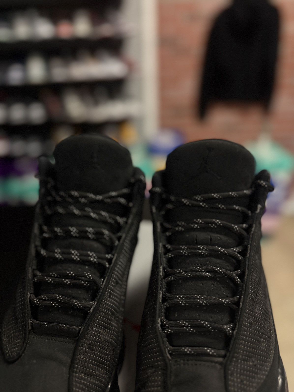 Jordan Brand Jordan 13 Black Cat Size 8 🧼 W BOX (2017) Size US 8 / EU 41 - 8 Thumbnail