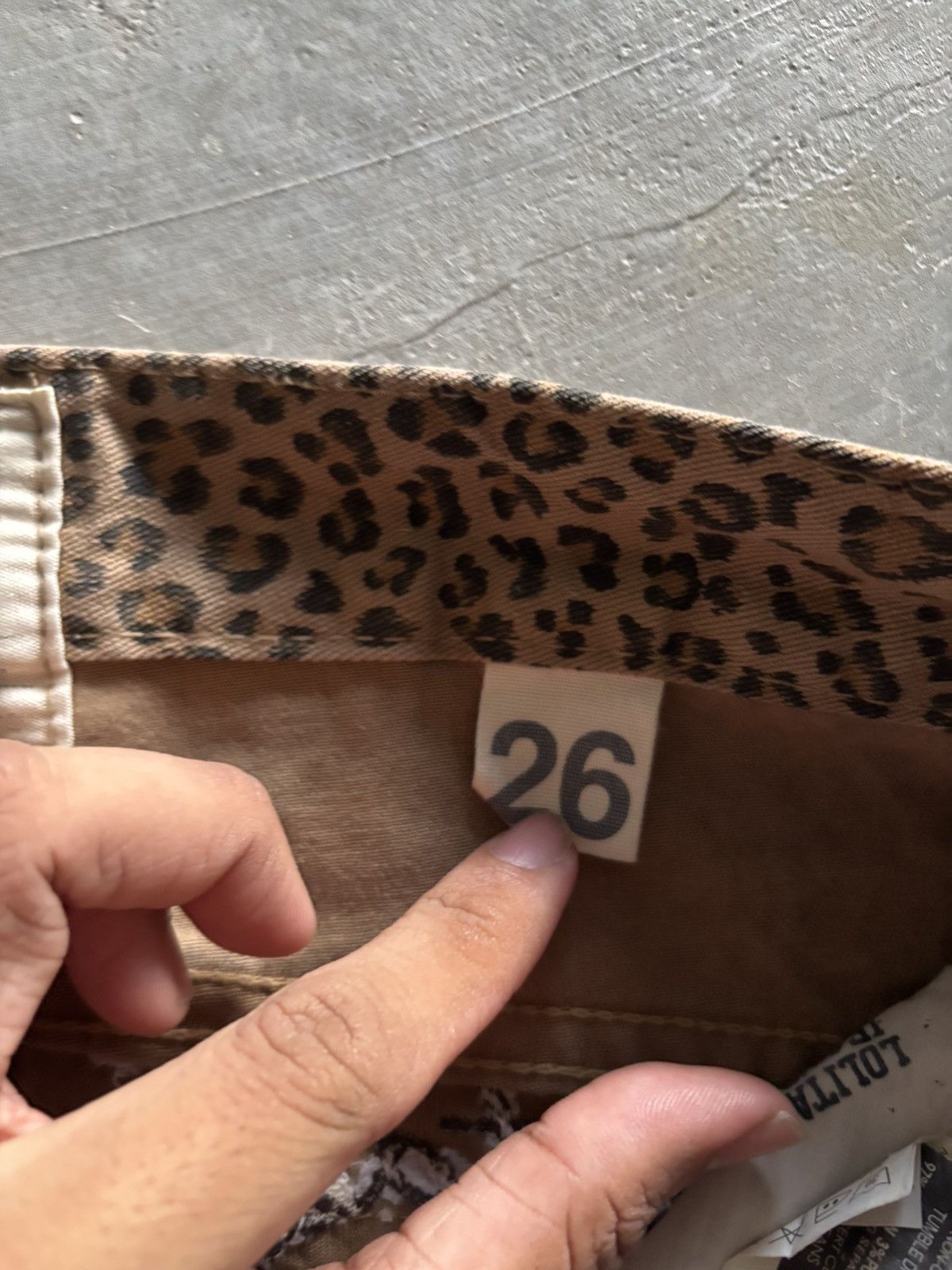Hysteric Glamour y2k lolita punk leopard alloverprint design dope back pocket Size 28" / US 6 / IT 42 - 9 Thumbnail