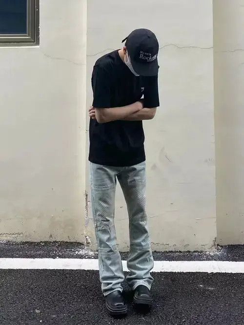 Designer × Japanese Brand × Vintage yuppie zipper utility flared pants Size US 32 / EU 48 - 3 Thumbnail