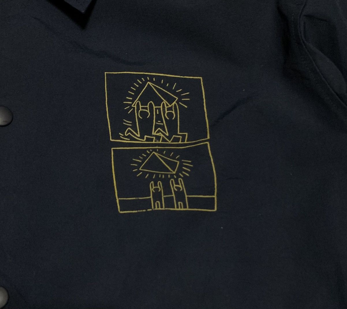 Keith Haring Uniqlo Keith Haring Coach Jacket Size US XL / EU 56 / 4 - 5 Thumbnail