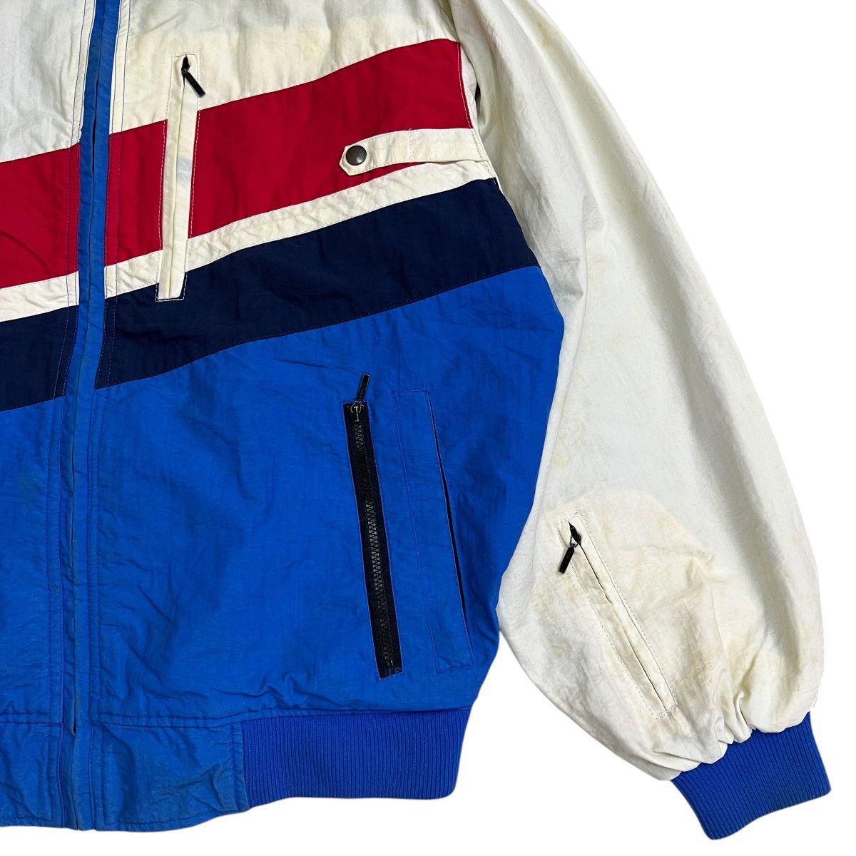 Honda 🔥 VINTAGE HONDA RACING TEAM INTERNATIONAL REVERSIBLE JACKET Size US L / EU 52-54 / 3 - 7 Thumbnail