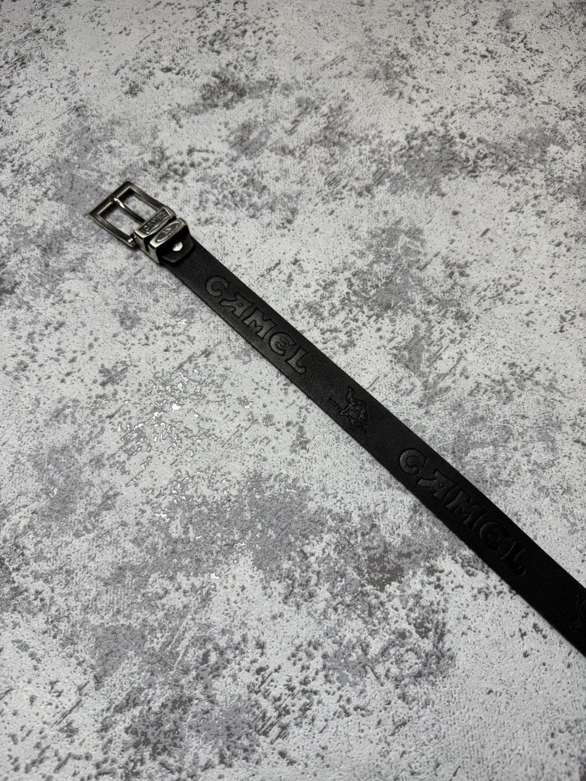 Camel Vintage Camel Monogram Leather Belt Men Y2K Rare 90s Size ONE SIZE - 4 Thumbnail