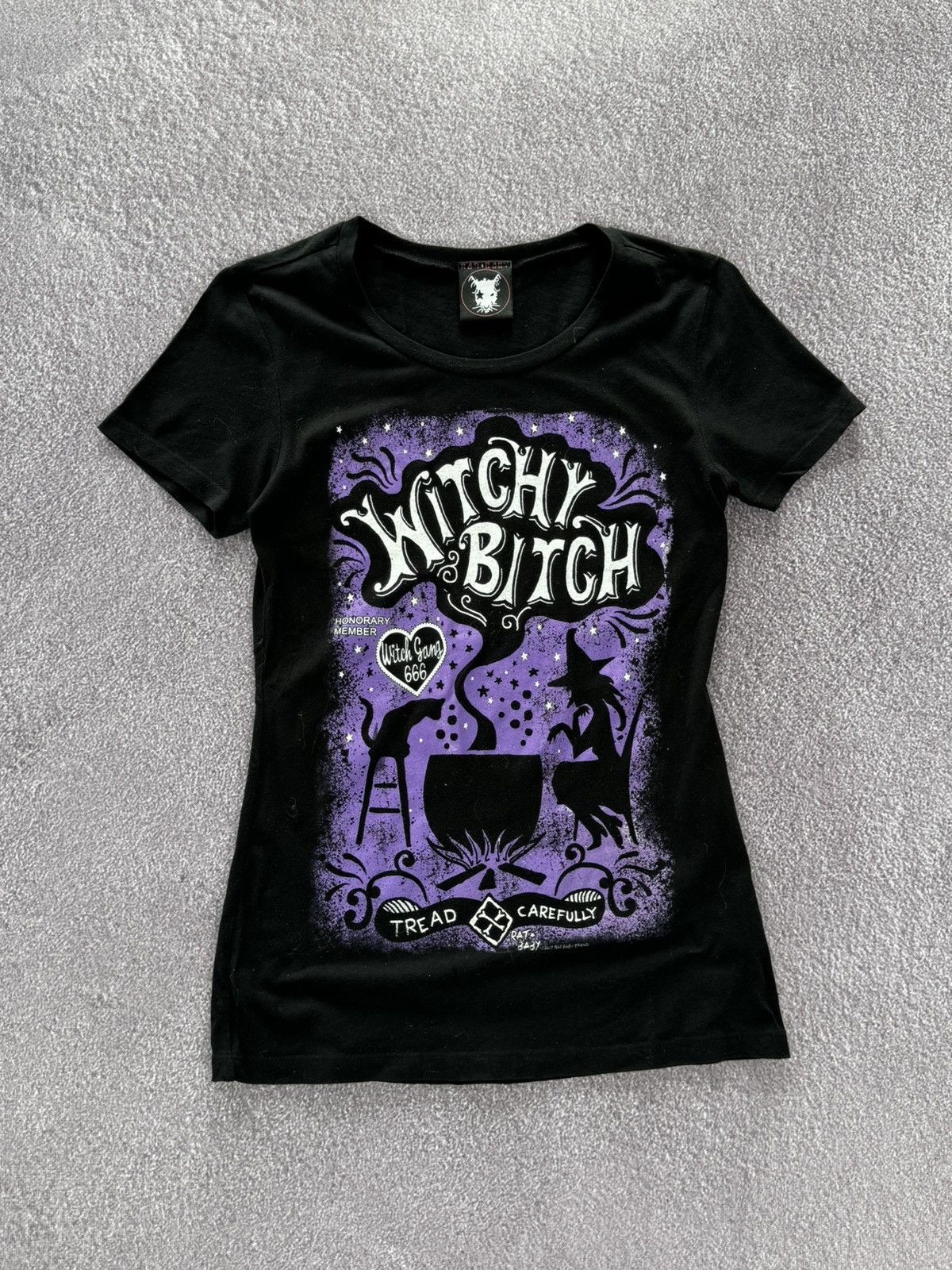 Hysteric Glamour Vintage Y2K Goth Vibe 00s Grunge Top T-Shirt Size M / US 6-8 / IT 42-44 - 1 Thumbnail