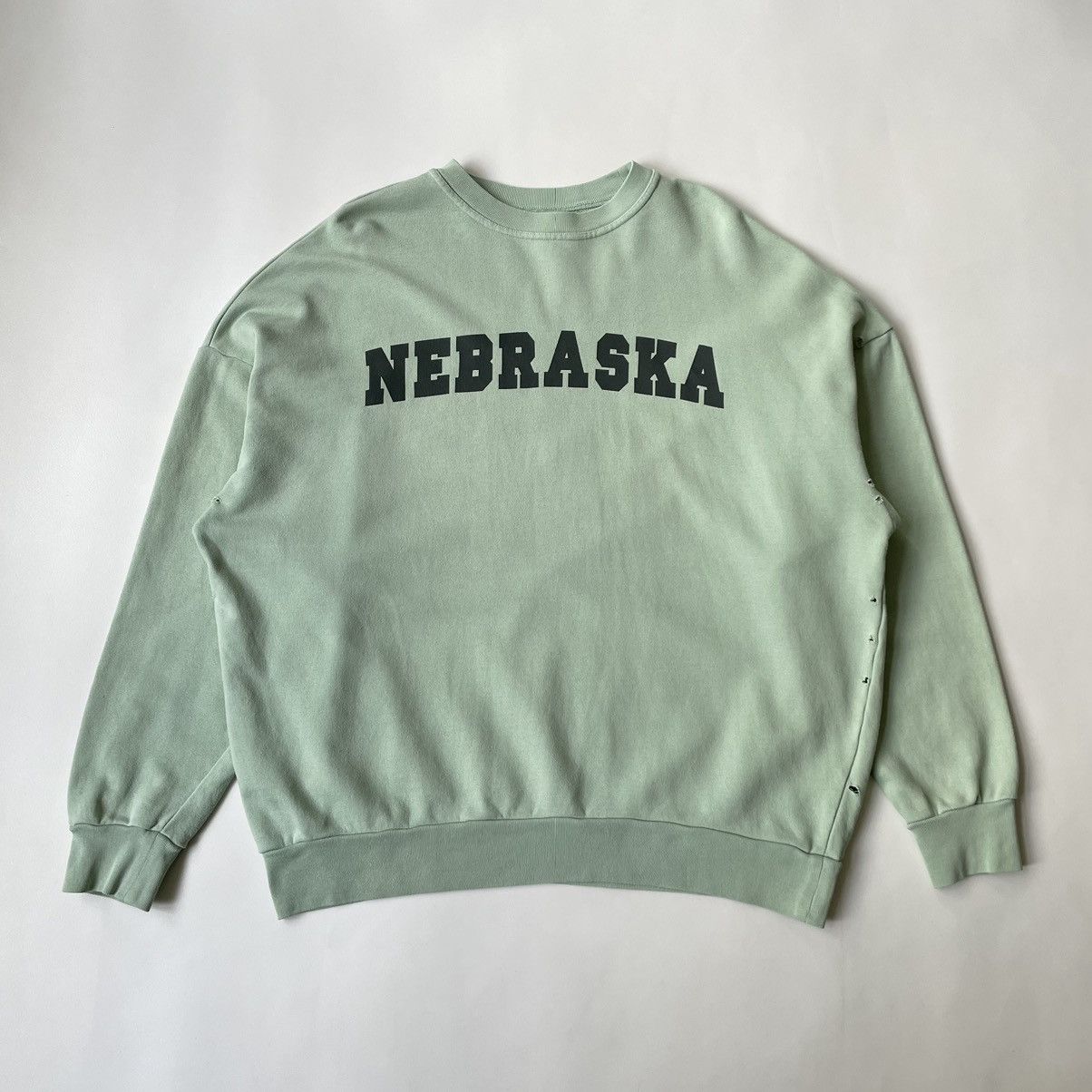 Pre-owned Raf Simons Archive Redux Virginia Creeper Nebraska Sweatshirt In Mint