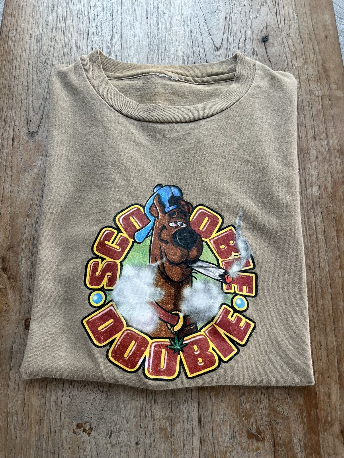 Vintage Vintage Scoobie Doobie 420 Style on Tshirt 90’s Size US XL / EU 56 / 4 - 1 Thumbnail