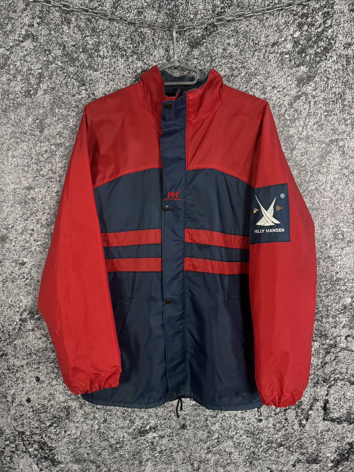 Helly Hansen Helly Hansen Vintage 90s Jacket Yachting Windbreaker Sz L-XL Size US L / EU 52-54 / 3 - 1 Thumbnail