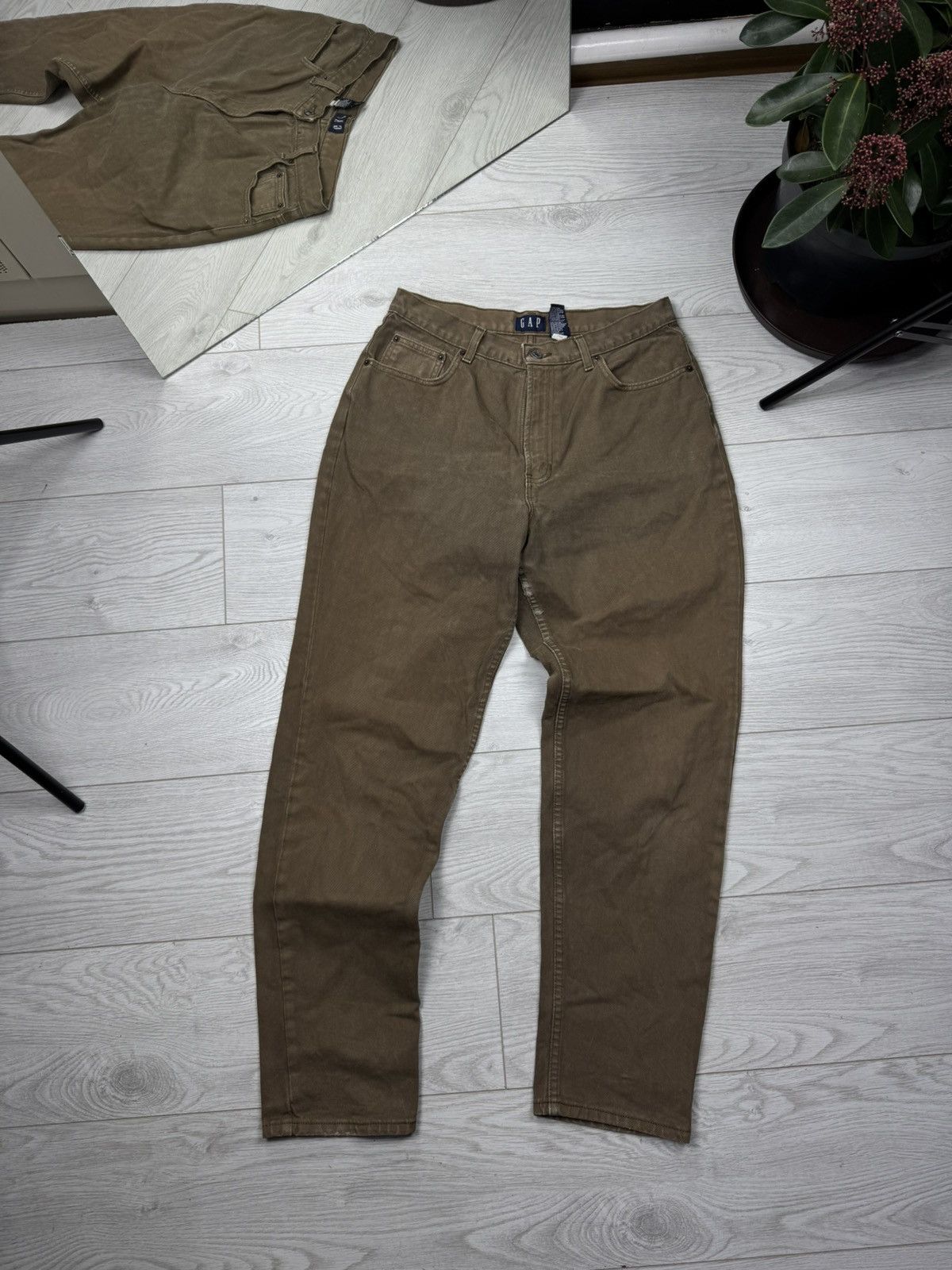 Gap × Vintage Crazy Vintage Y2K Gap Loose Pants Bootcut Flared Size US 34 / EU 50 - 1 Thumbnail