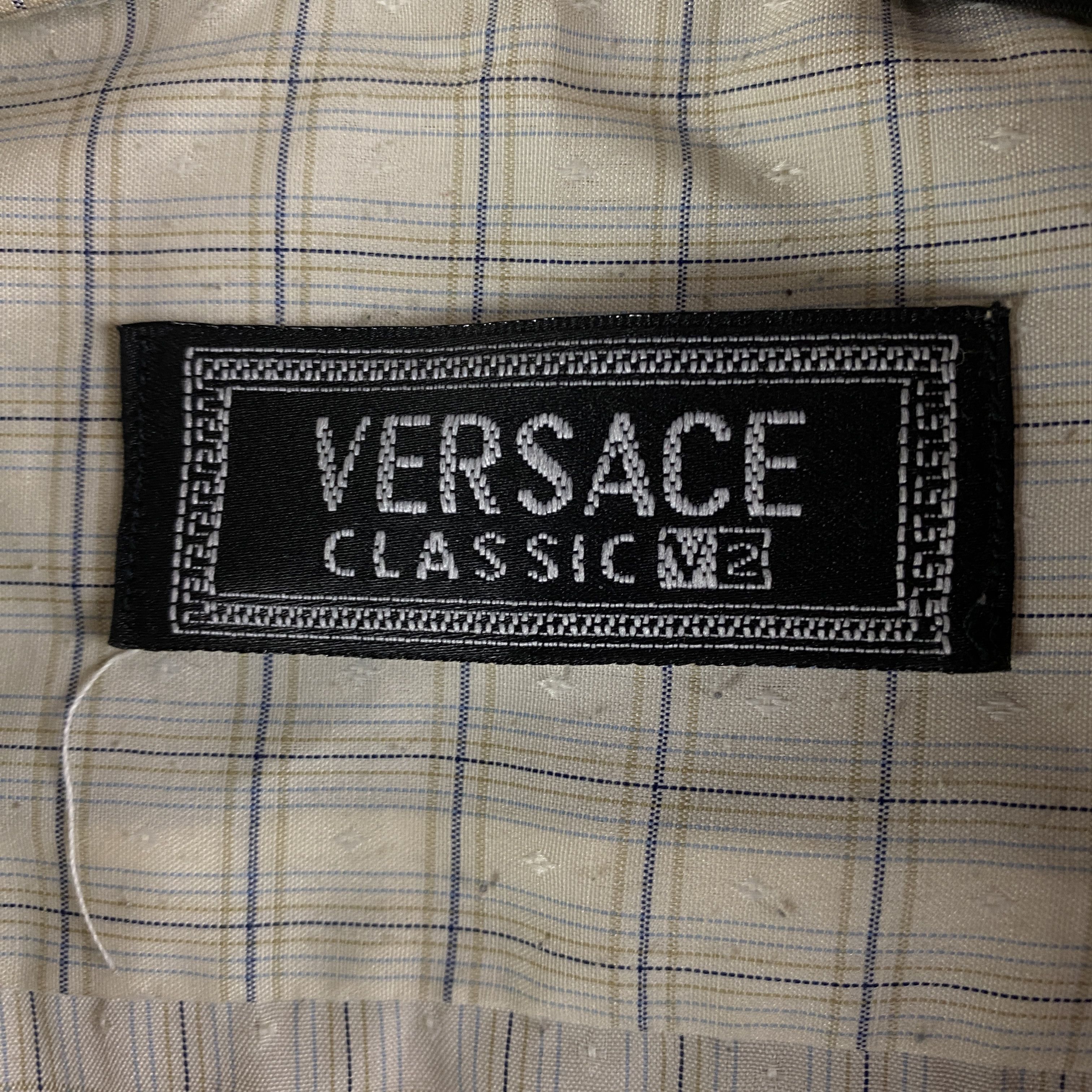 Versace > Skott: Mens Long Sleeve Shirts Versace Size XL Cotton Size US XL / EU 56 / 4 - 6 Thumbnail
