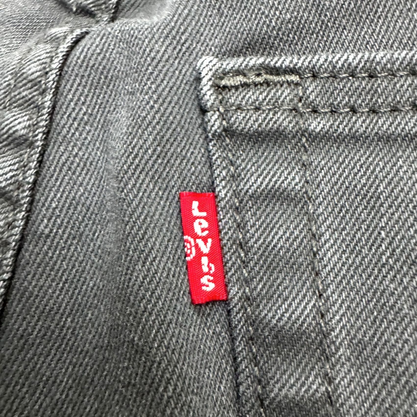 Levi's VINTAGE Levi's 541 Athletic Fit Taper Jeans Mens 32x32 Charcoal Gray Cotton Blend Denim City Grunge Mens Size US 32 / EU 48 - 4 Thumbnail