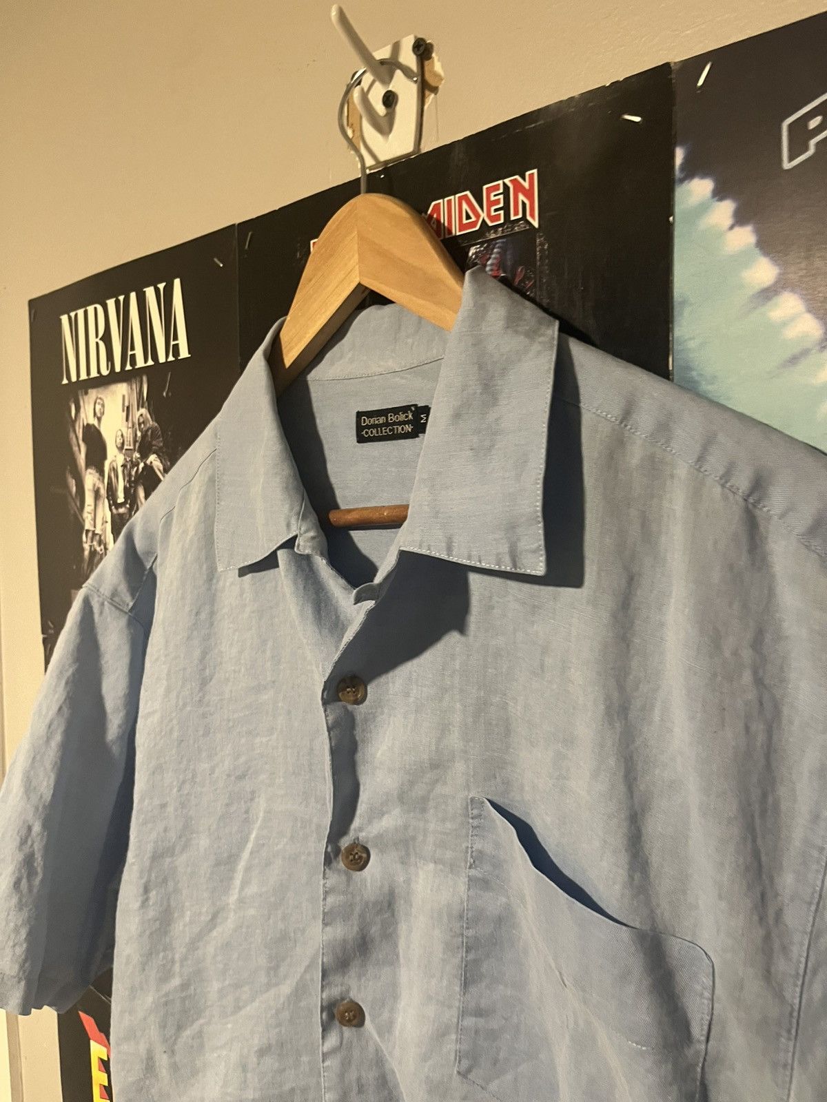 L.L. Bean × Polo Ralph Lauren × Vintage Vintage 90’s Dorian Bolick Collection Cotton button up shirt Size US L / EU 52-54 / 3 - 5 Thumbnail