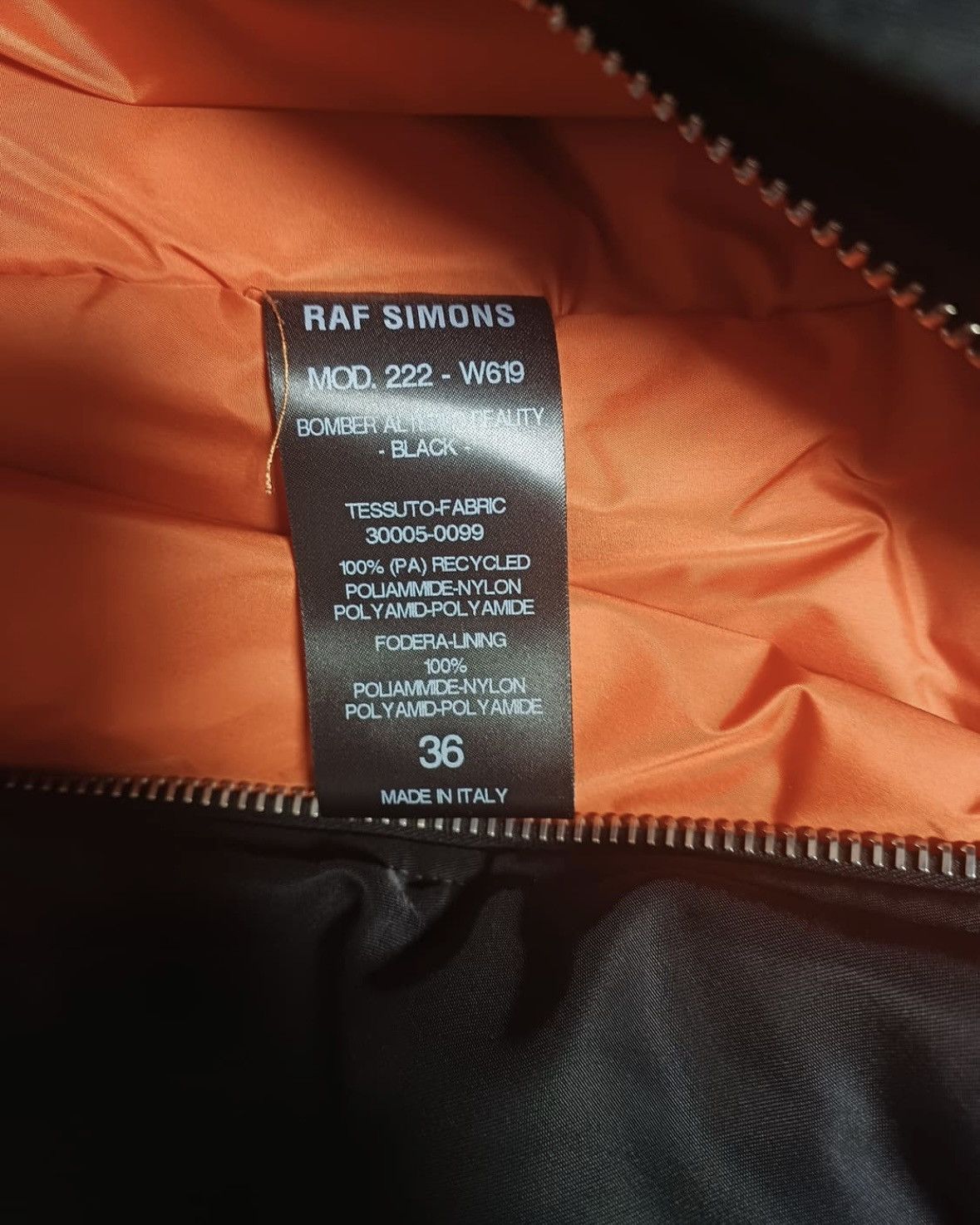 Raf Simons Raf Simons Altered Reality Bomber Size US M / EU 48-50 / 2 - 7 Thumbnail