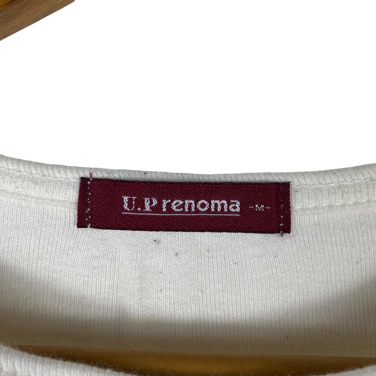 Renoma UP RENOMA PARIS Embossed Logo Tee Shirt Top Long Sleeve Size M / US 6-8 / IT 42-44 - 5 Thumbnail