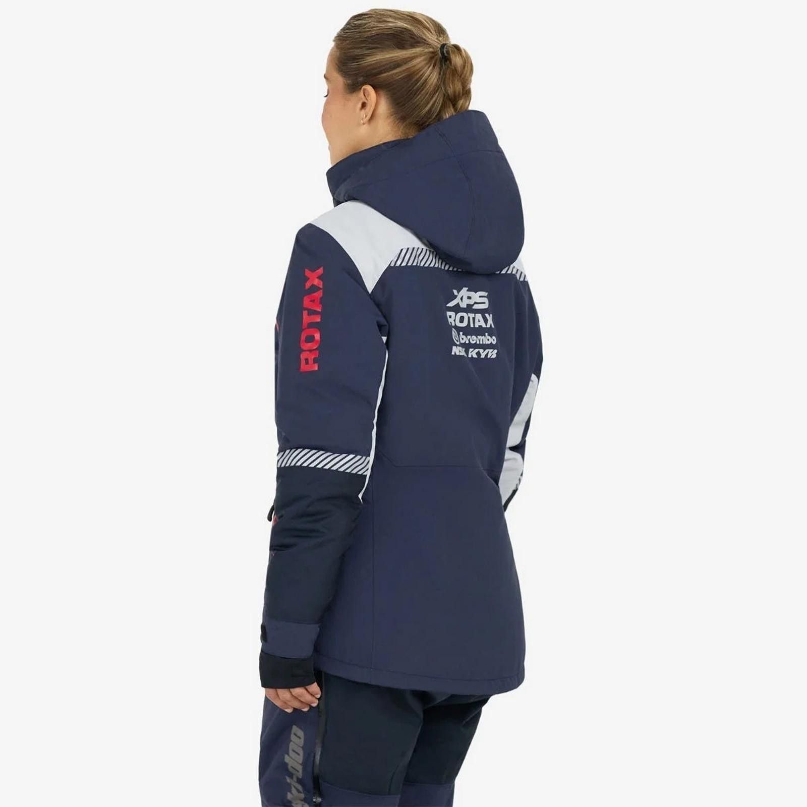 Ski-Doo Ski-Doo Women's X-Team Jacket, Dark Navy, M Size ONE SIZE - 3 Thumbnail