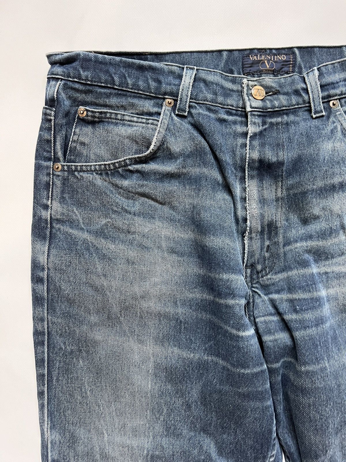 Valentino Vintage Valentino Jeans Denim Pants Straight Baggy Y2K 90s Size US 38 / EU 54 - 7 Thumbnail