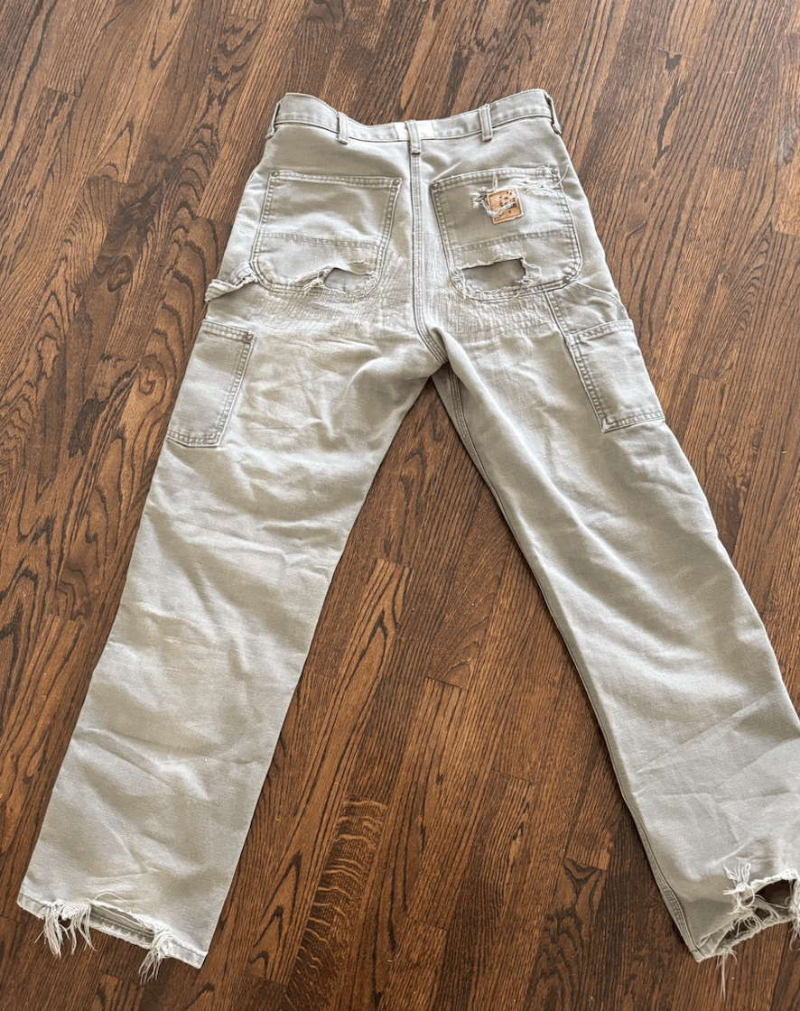 Carhartt Vintage Distressed Carhartt Carpenter Pants Size US 31 - 5 Thumbnail