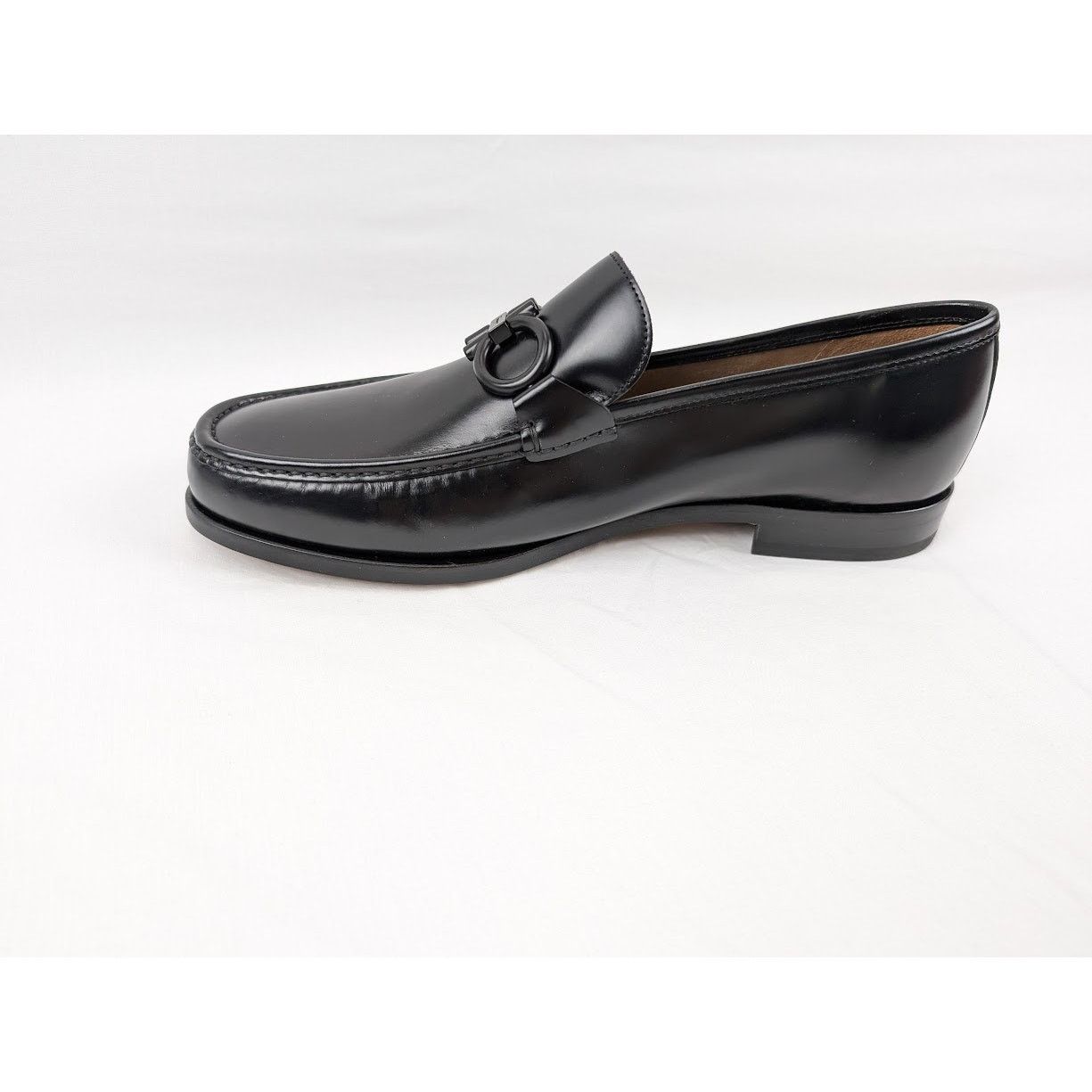 Salvatore Ferragamo o1rshd1 Rolo 10 Loafers in Nero Size US 11.5 / EU 44-45 - 9 Thumbnail