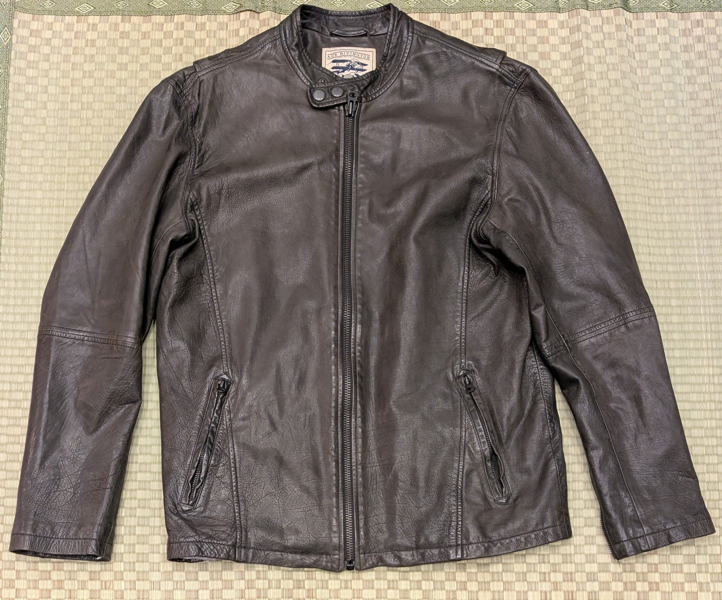 Ace Rivington Ace Rivington Leather Cafe Racer Jacket Size US M / EU 48-50 / 2 - 1 Thumbnail