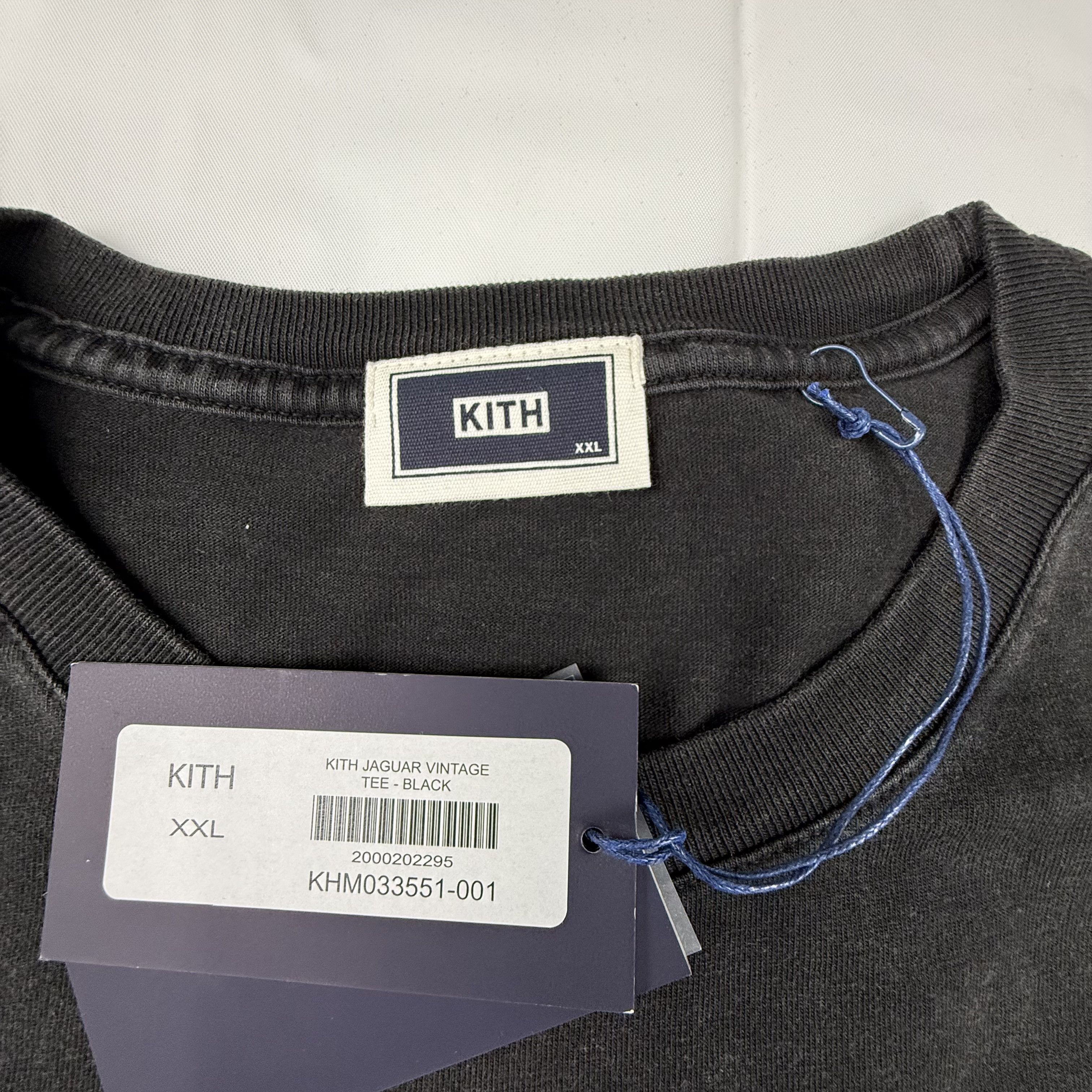 Kith Kith Jaguar Vintage Tee Black Graphic T-Shirt Mens Size US XXL / EU 58 / 5 - 3 Thumbnail