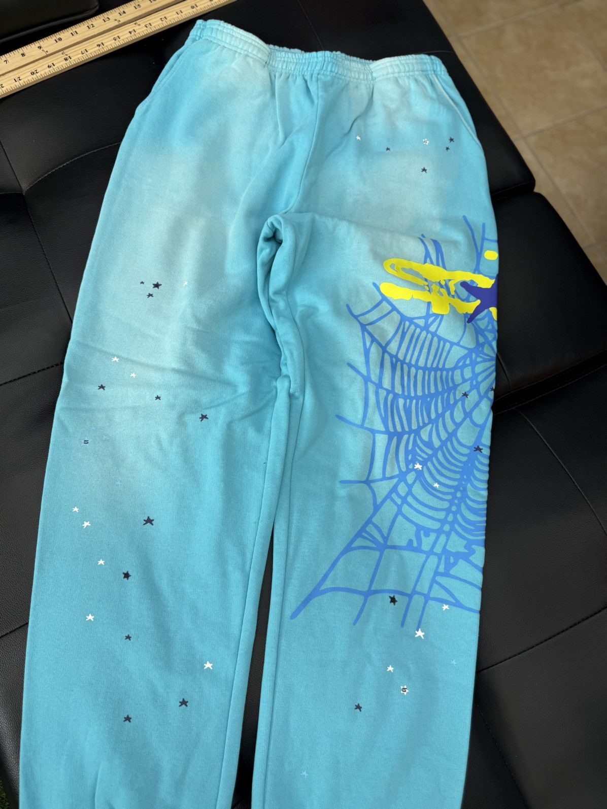 Sp5der Sp5der Sweatpants Size Large Blue (Brand New) Size US 33 - 4 Thumbnail