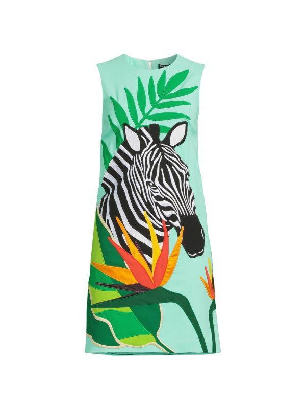 Dolce & Gabbana o1y0825 Mini Dress in Multicolor Size XS / US 0-2 / IT 36-38 - 1 Thumbnail