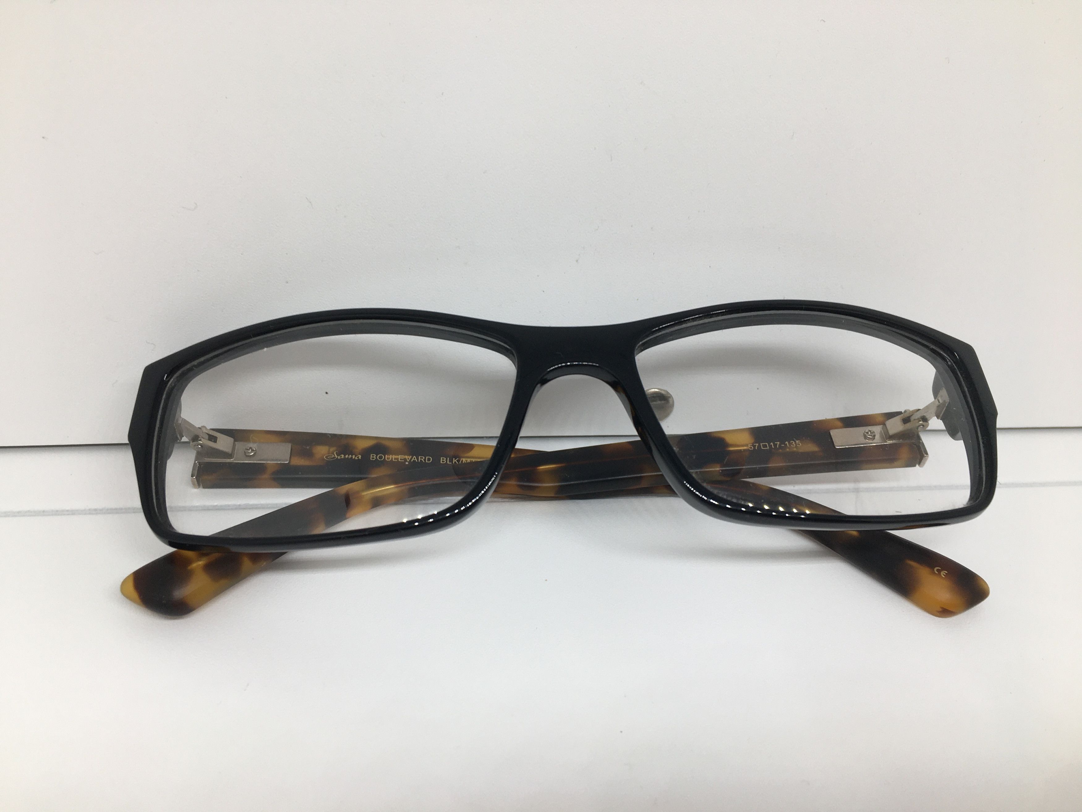 Vintage Handmade Acetate SAMA BOULEVARD RX EYEGLASSES Size ONE SIZE - 7 Thumbnail