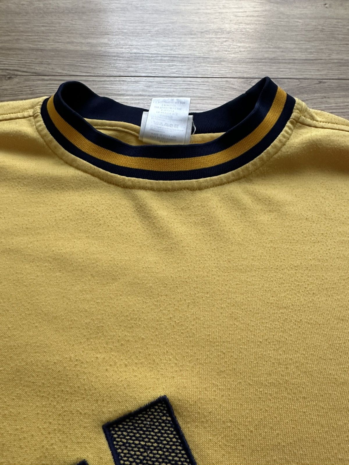 Adidas 90’s Adidas Basketball Vintage crewneck sweatshirt yellow Size US XL / EU 56 / 4 - 13 Thumbnail