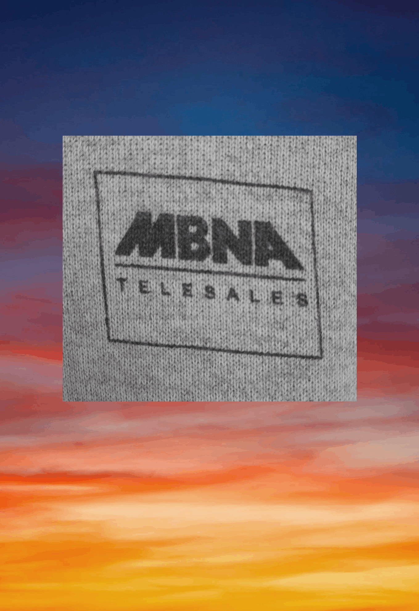 Lee × NASCAR × Vintage Vintage streetwear 90s MBNA Telesales Corporation hoodies Size US L / EU 52-54 / 3 - 6 Thumbnail