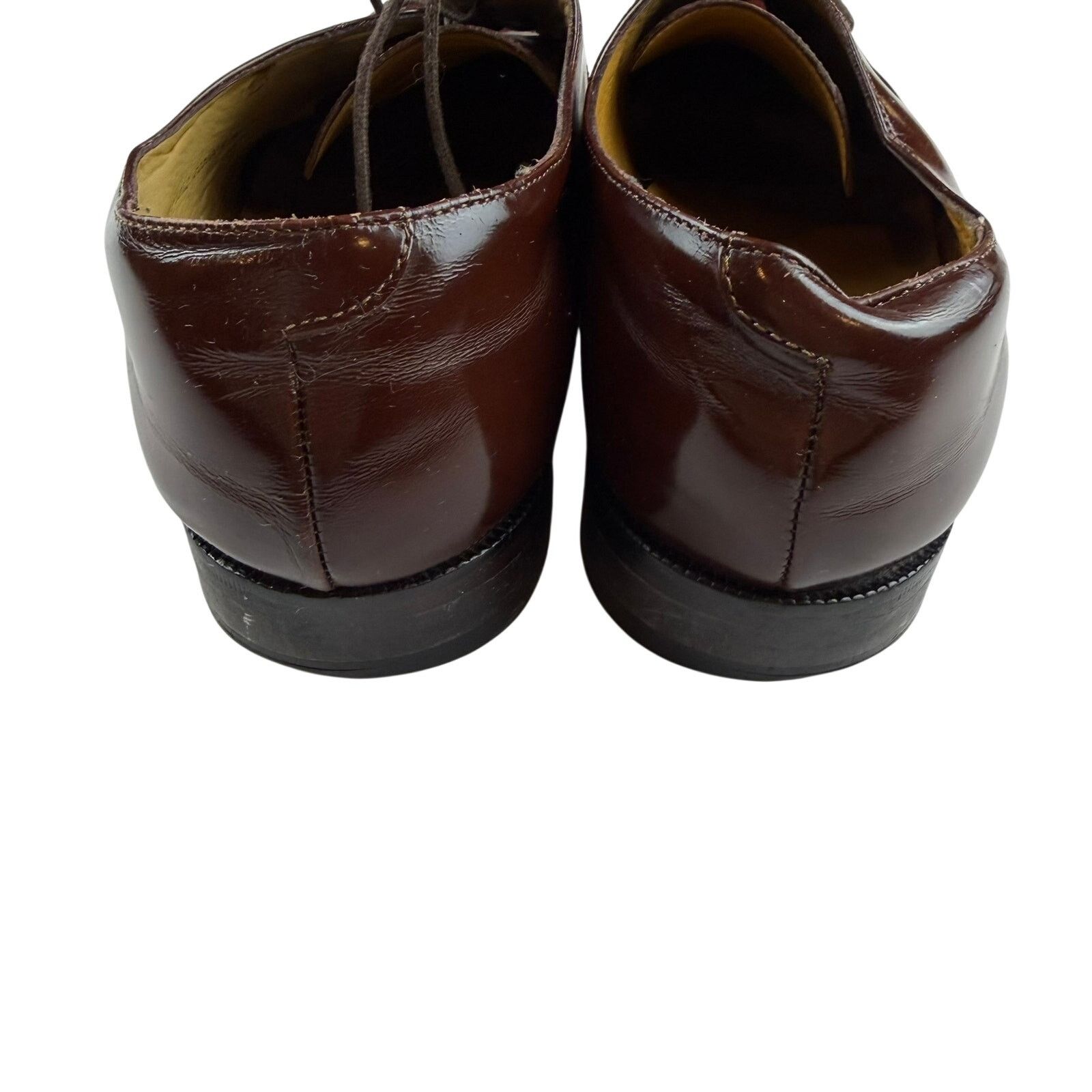 Cole Haan Cole Haan Men's 10.5D Brown Oxford Dress Shoes Size US 10.5 / EU 43-44 - 5 Thumbnail