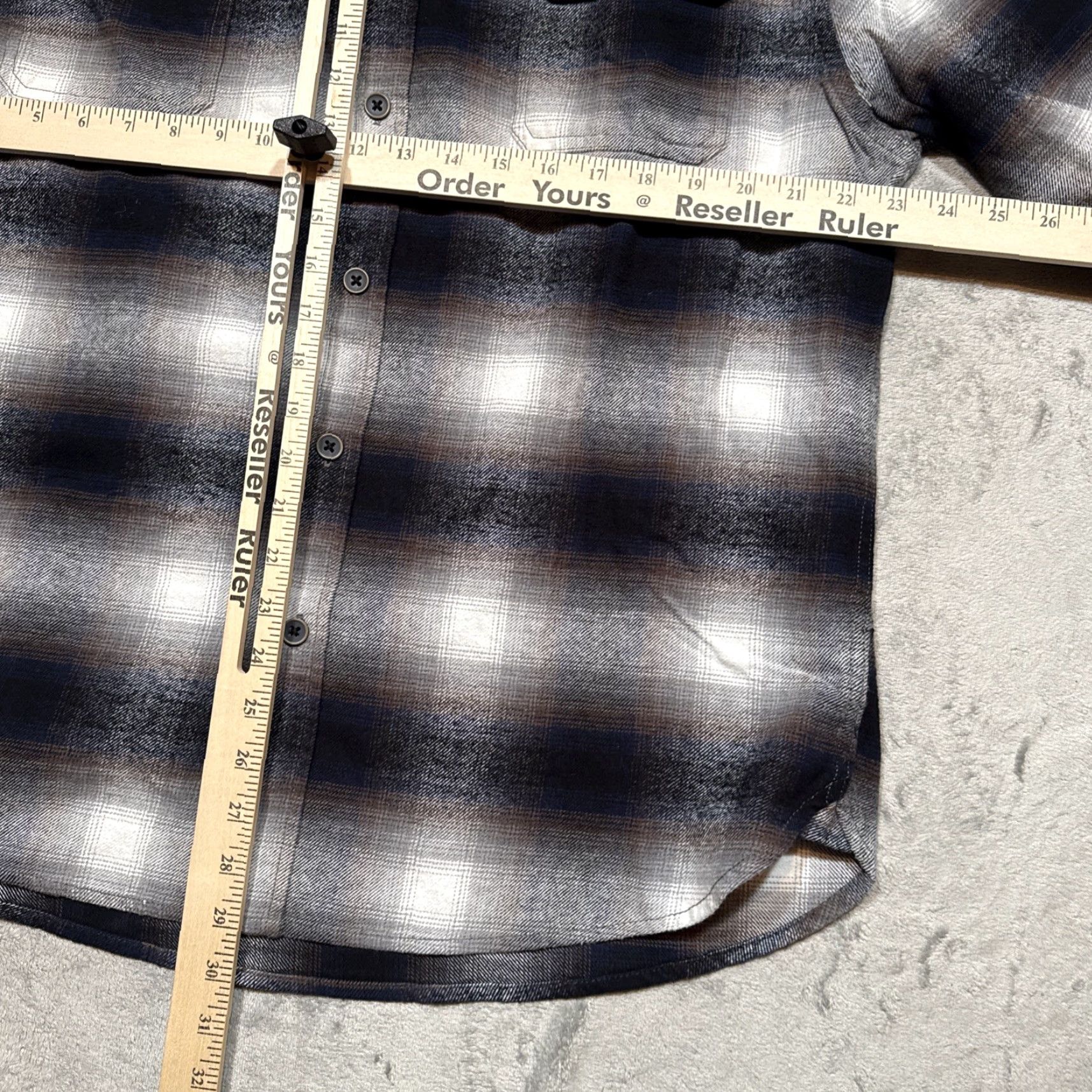 Vintage NWT JACHS Flannel Shirt Mens XL Navy Brown Long Sleeve Cotton Gorpcore Button-Up Casual Plaid 3 Pocket Size US XL / EU 56 / 4 - 5 Thumbnail