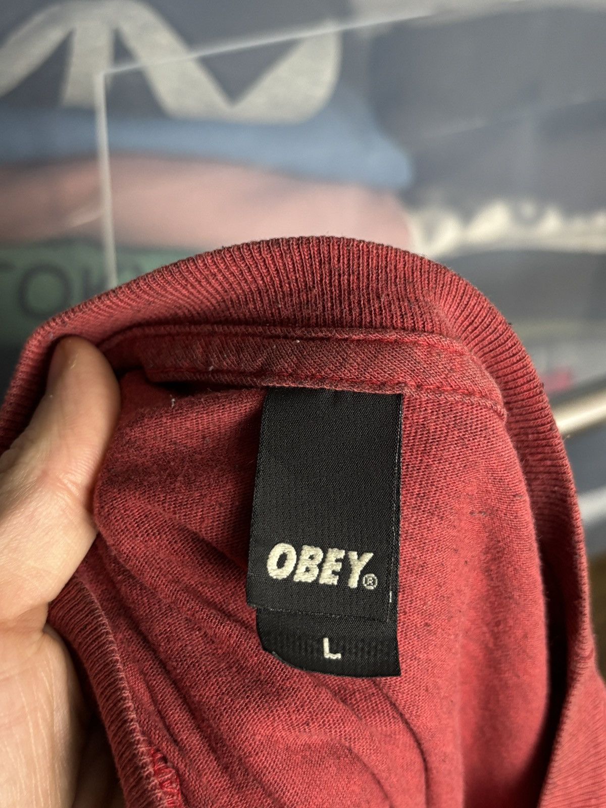 Obey Obey Eye Blood Tear T-Shirt Size US L / EU 52-54 / 3 - 7 Thumbnail