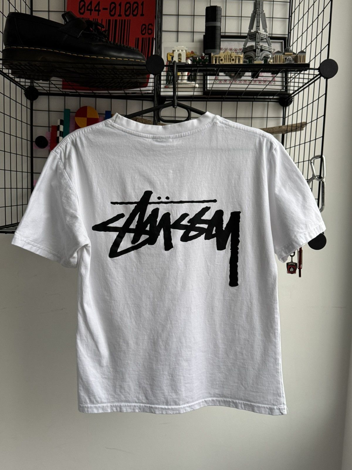 Stussy Vintage Stussy White Tee Size US S / EU 44-46 / 1 - 4 Thumbnail