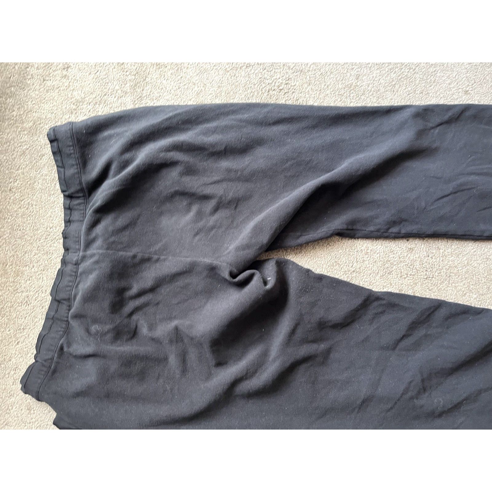 Under Armour Under Armour Loose Joggers Women's Black Sweatpants Drawstring Size XL Fleece Size 40" / US 18 - 4 Thumbnail