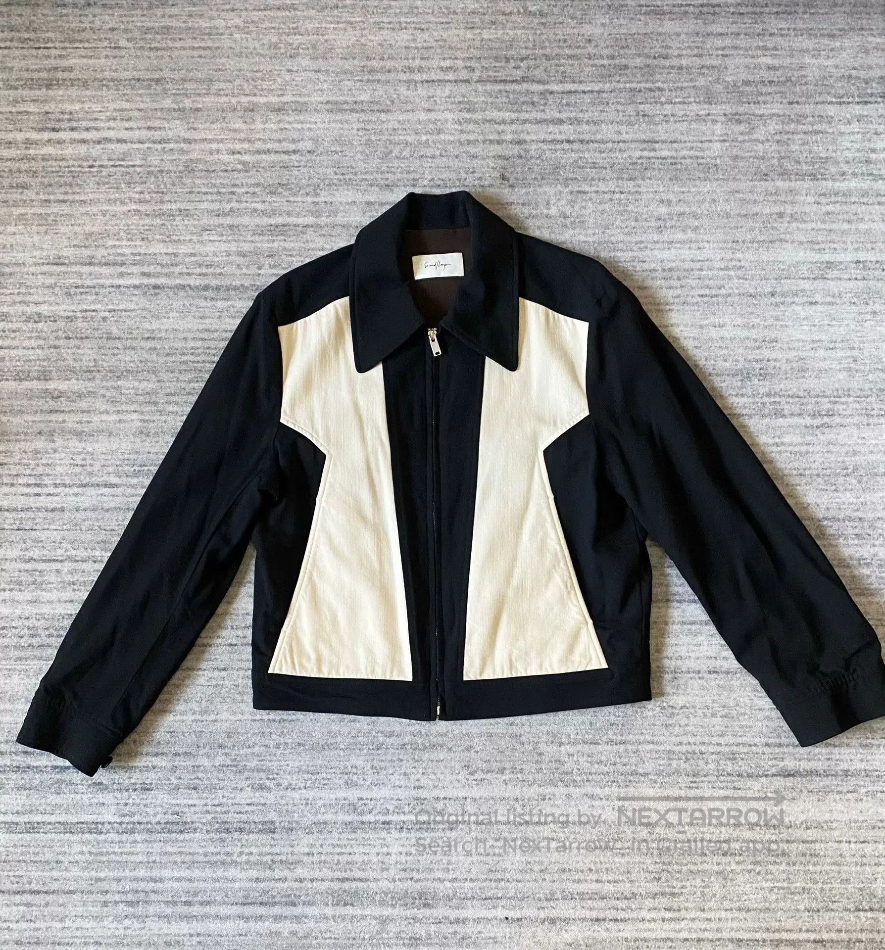 Second/Layer black and white western style jacket. Size US M / EU 48-50 / 2 - 2 Thumbnail