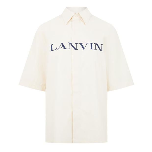 Lanvin o1g2r1mq1024 Shirts in Ecru Size L / US 10 / IT 46 - 1 Thumbnail