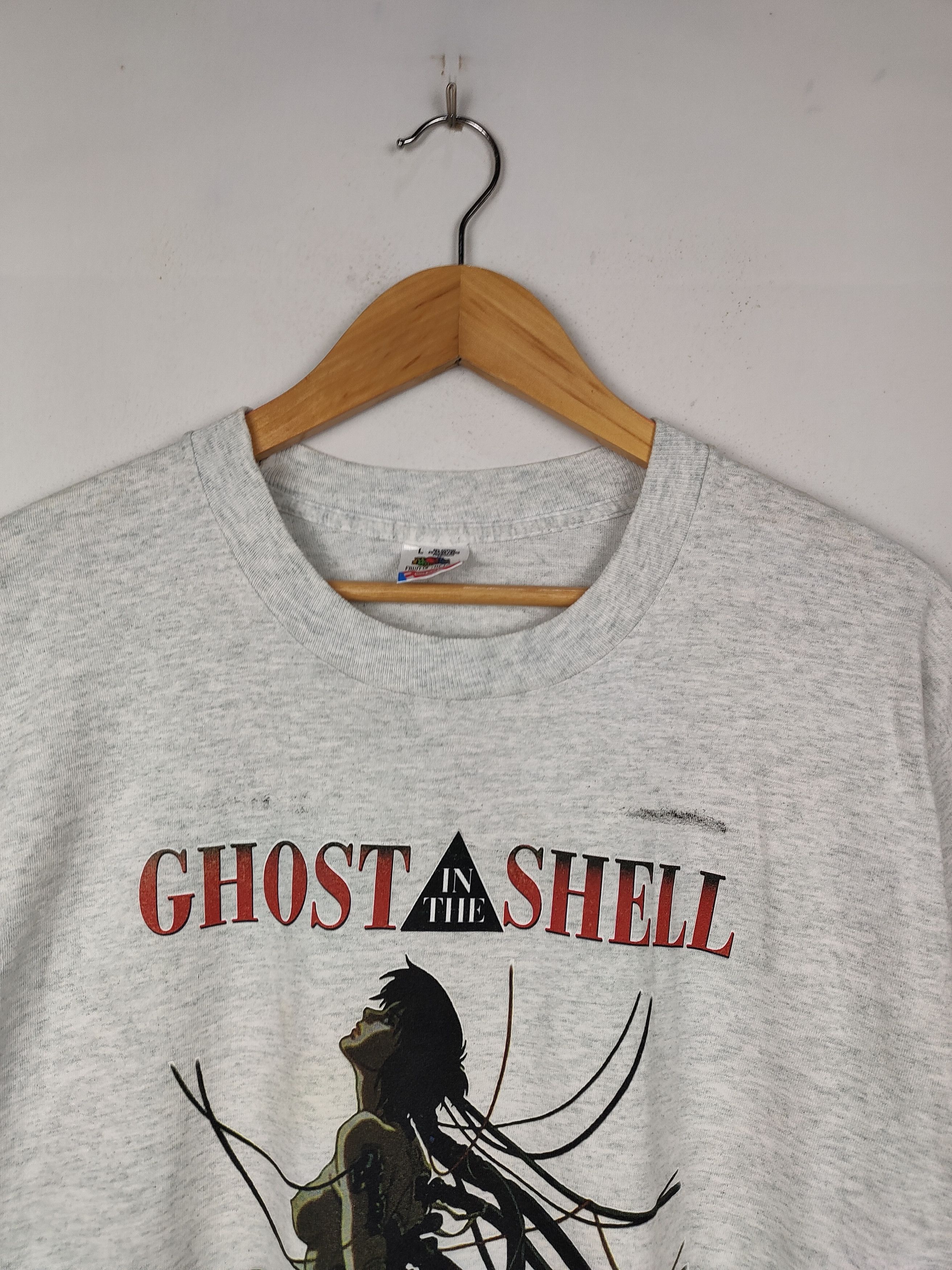 Anime Vintage 90s Ghost in the Shell Anime Shirt Size US XL / EU 56 / 4 - 2 Thumbnail