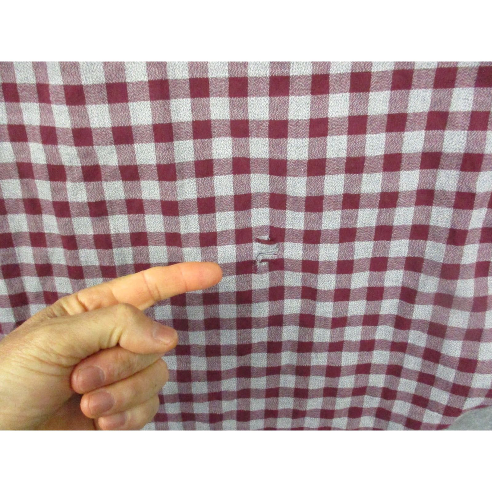 Lucky Brand Lucky Brand Shirt Mens 2XL Saturday Stretch Red Plaid Cotton Blend Long Sleeve Shirt Size US XXL / EU 58 / 5 - 6 Thumbnail