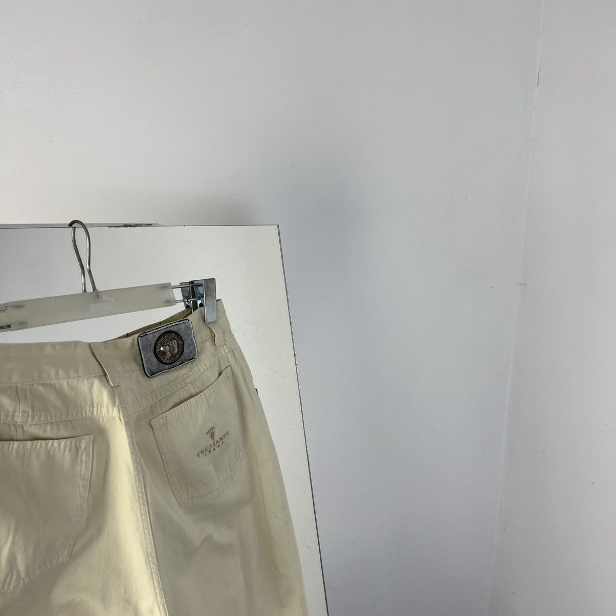 Trussardi Vintage Y2K Trussardi Jeans Mini Logo Baggy Pants Size US 32 / EU 48 - 3 Thumbnail