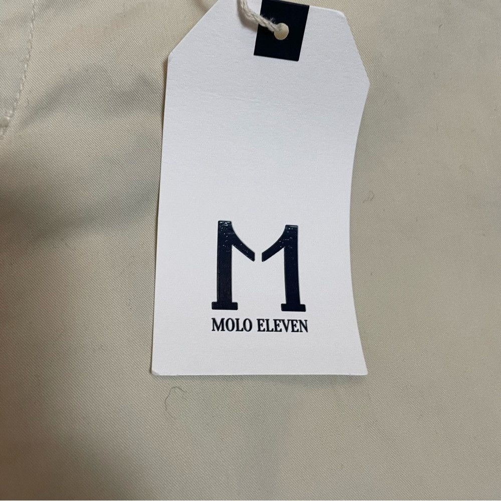 Other NWT New $136 Molo Eleven Beige Cotton Shorts Size L Size US 37 - 4 Thumbnail