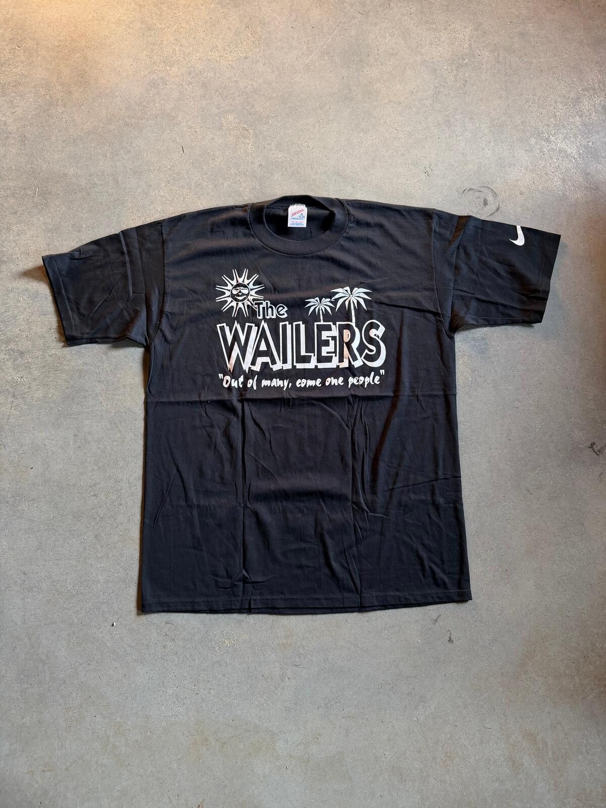 Jerzees VTG The Wailers Out Of Many People,Come One People Tee Sz XL Size US XL / EU 56 / 4 - 1 Thumbnail