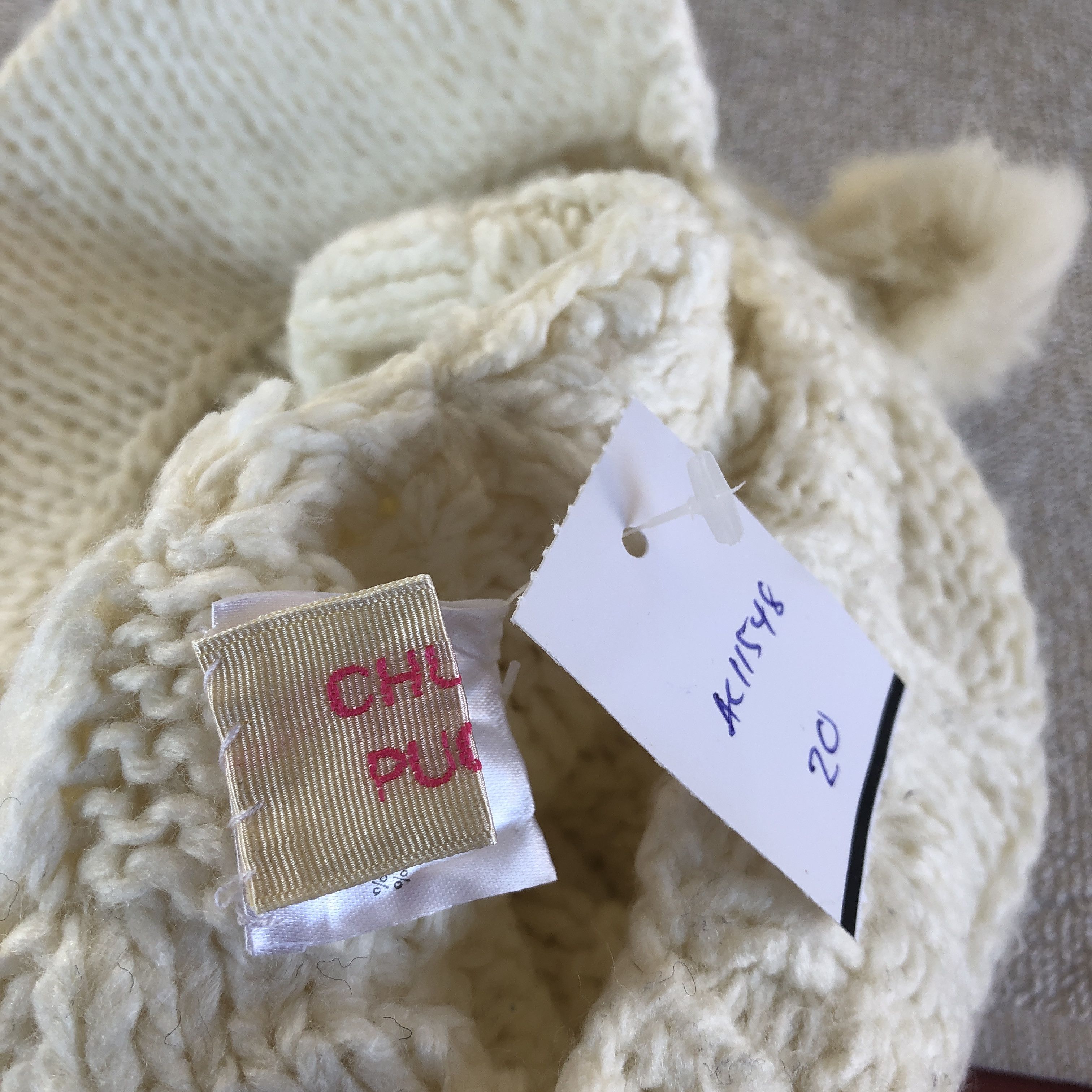 Japanese Brand Vintage Chubby Pucks Knitted Hats Beanie Snow Caps Size ONE SIZE - 6 Thumbnail